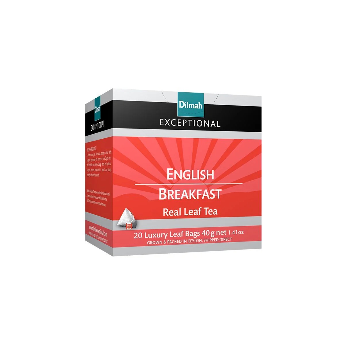 Exceptional English Breakfast Ceylon Black Tea