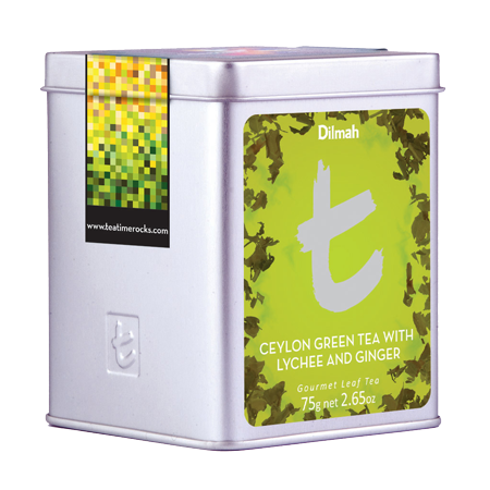 t-Series Ceylon Green Tea with Lychee and Ginger