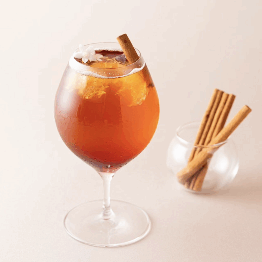 Cinnamon Spiced Tea Mocktail