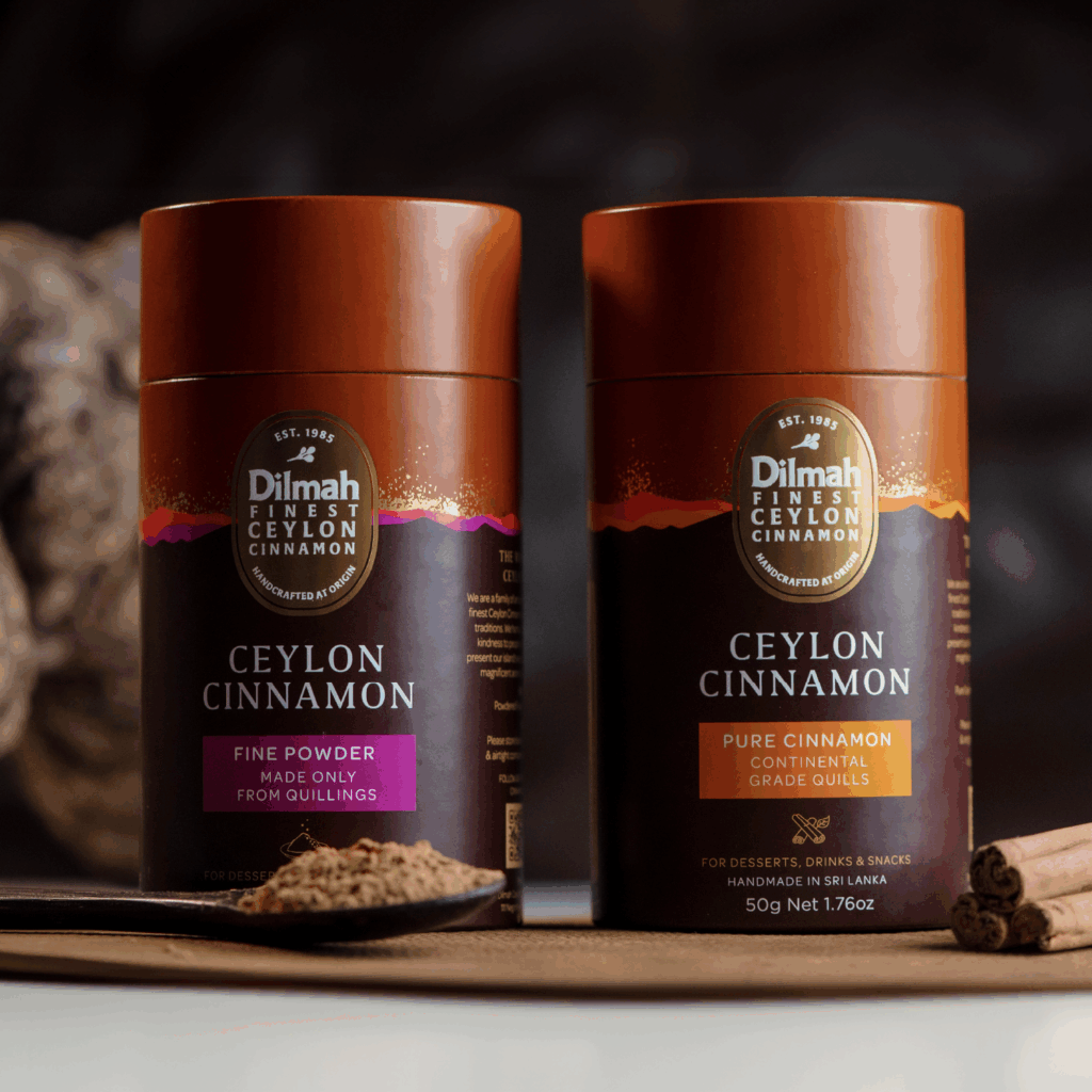 Dilmah finest Ceylon Cinnamon Quills and powder